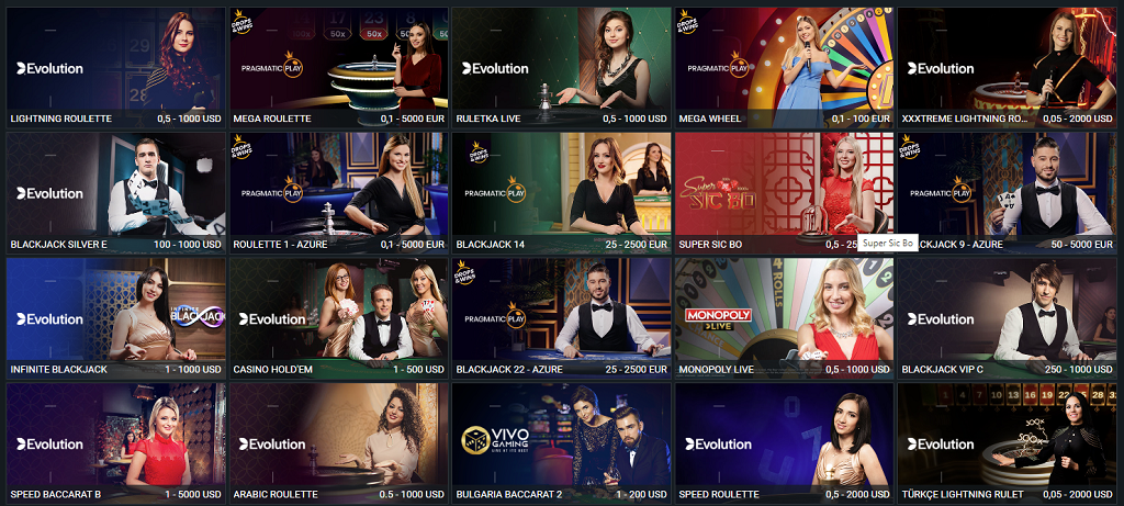 Live Casino Games