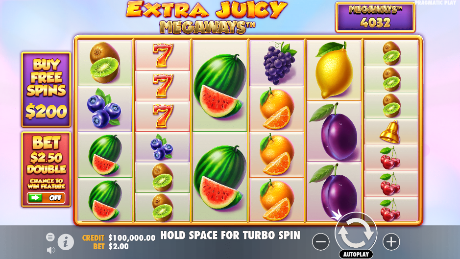 How to Play Extra Juicy: Megaways?