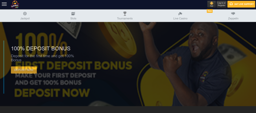 100 % Deposit Bonus